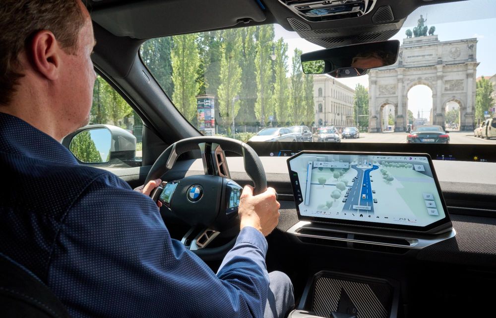 BMW Maps: afișaj 3D pe un singur ecran, începând din octombrie - Poza 5