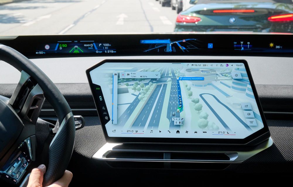BMW Maps: afișaj 3D pe un singur ecran, începând din octombrie - Poza 8
