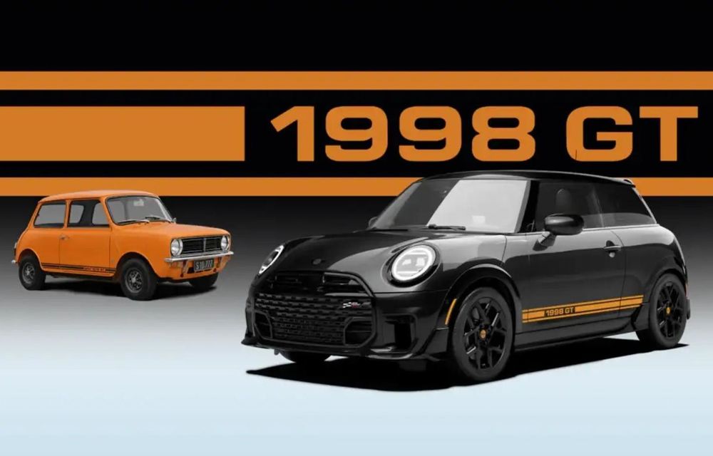 Mini lansează 1998 GT Edition: o ediție specială inspirată de modelul din 1969 - Poza 1 Mini lansează 1998 GT Edition: o ediție specială inspirată de modelul din 1969 - Poza 1