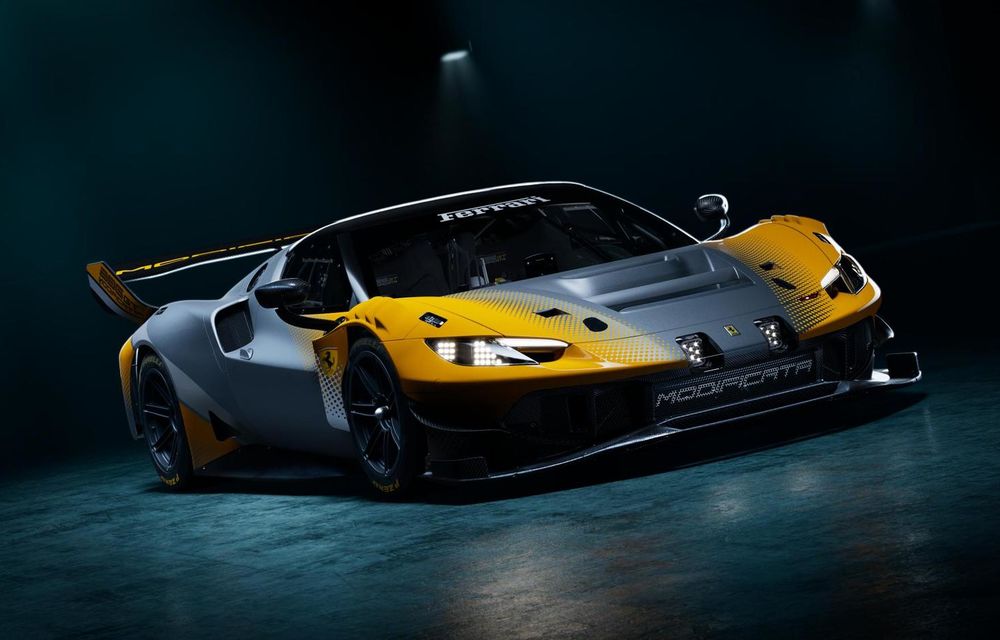 Noul Ferrari 296 GT Modificata: versiune creată special pentru circuit - Poza 1