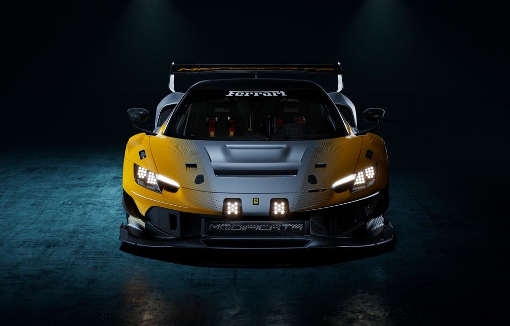 Noul Ferrari 296 GT Modificata: versiune creată special pentru circuit - Poza 2