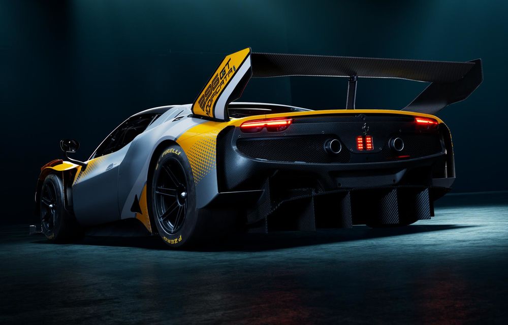 Noul Ferrari 296 GT Modificata: versiune creată special pentru circuit - Poza 5