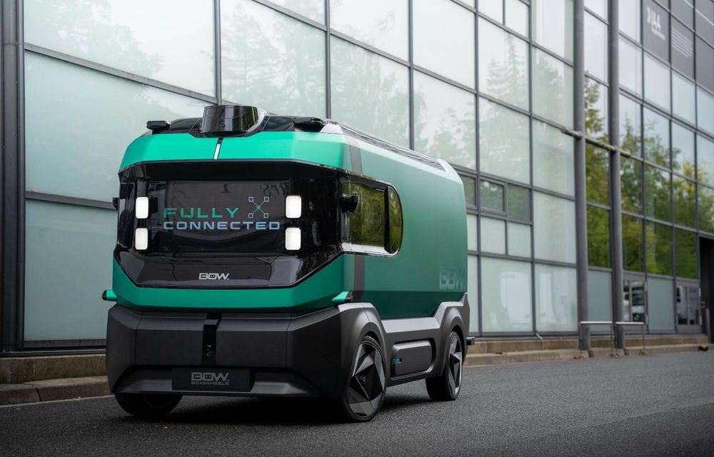 Stellantis prezintă o „cutie pe roți”: concept al unui vehicul utilitar autonom - Poza 2 Stellantis prezintă o „cutie pe roți”: concept al unui vehicul utilitar autonom - Poza 2