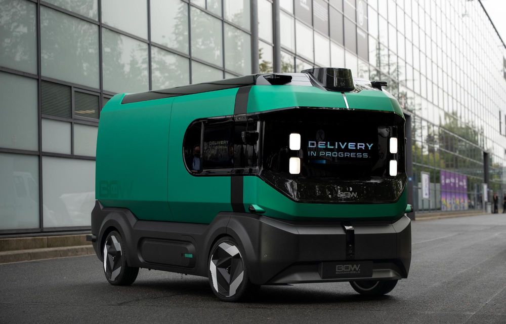Stellantis prezintă o „cutie pe roți”: concept al unui vehicul utilitar autonom - Poza 3 Stellantis prezintă o „cutie pe roți”: concept al unui vehicul utilitar autonom - Poza 3
