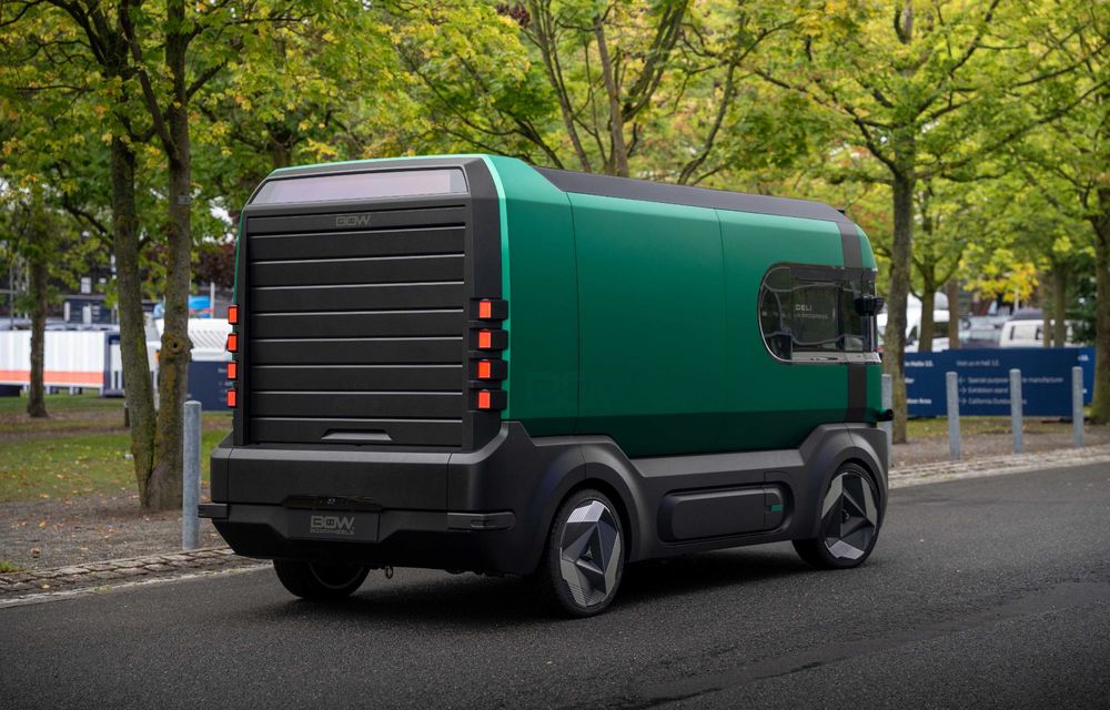 Stellantis prezintă o „cutie pe roți”: concept al unui vehicul utilitar autonom - Poza 4 Stellantis prezintă o „cutie pe roți”: concept al unui vehicul utilitar autonom - Poza 4