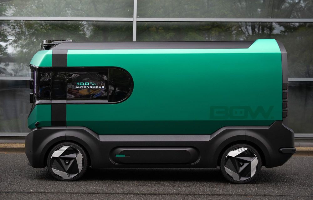 Stellantis prezintă o „cutie pe roți”: concept al unui vehicul utilitar autonom - Poza 6 Stellantis prezintă o „cutie pe roți”: concept al unui vehicul utilitar autonom - Poza 6