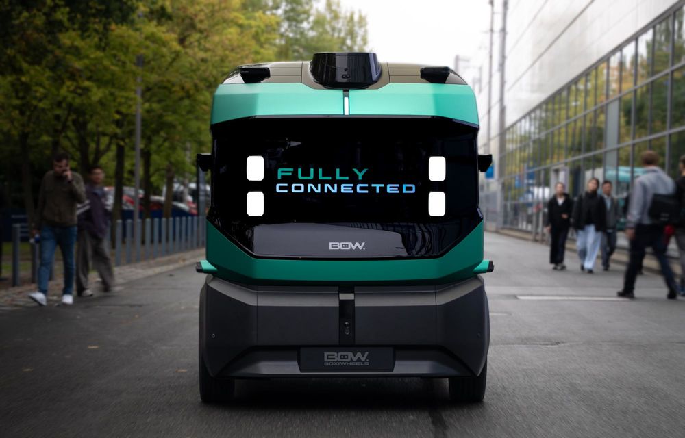 Stellantis prezintă o „cutie pe roți”: concept al unui vehicul utilitar autonom - Poza 7 Stellantis prezintă o „cutie pe roți”: concept al unui vehicul utilitar autonom - Poza 7