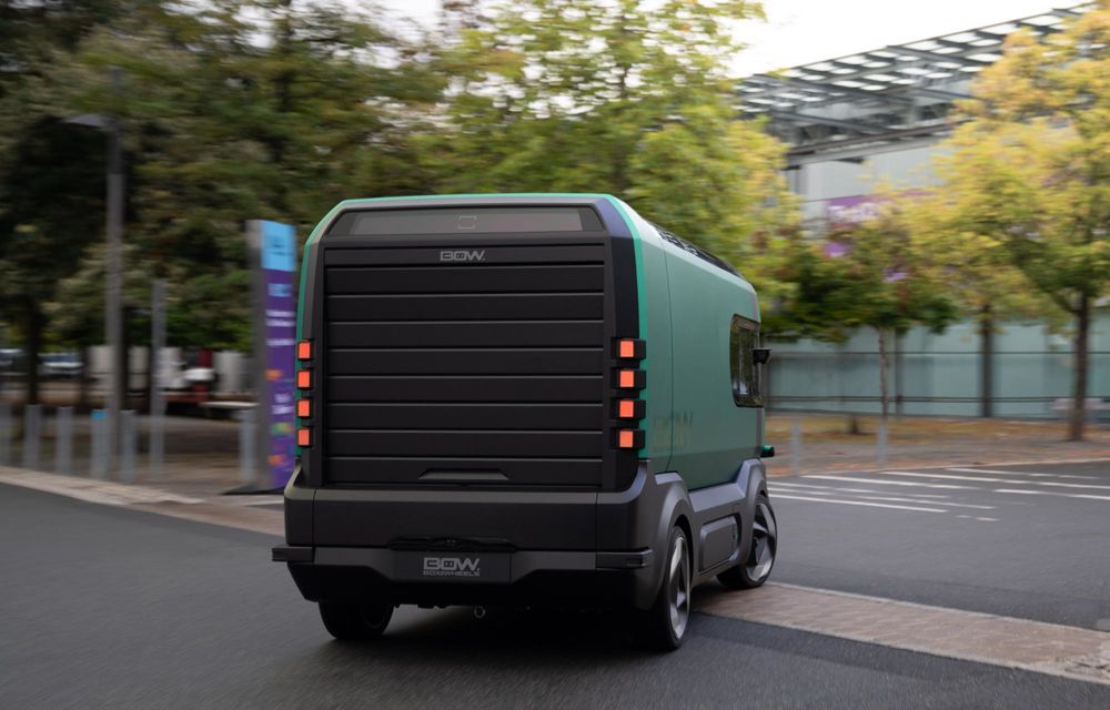 Stellantis prezintă o „cutie pe roți”: concept al unui vehicul utilitar autonom - Poza 9 Stellantis prezintă o „cutie pe roți”: concept al unui vehicul utilitar autonom - Poza 9