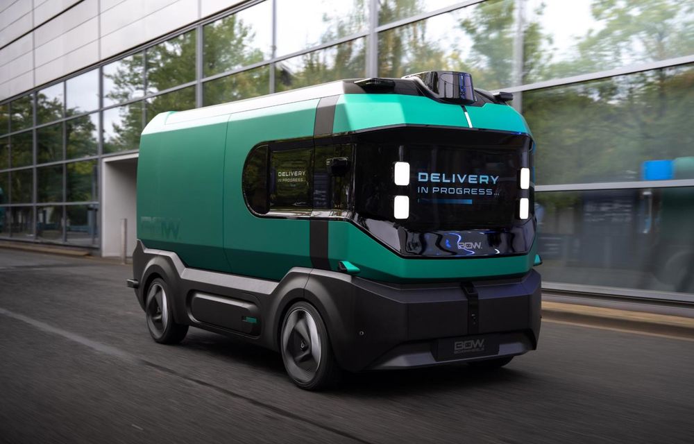 Stellantis prezintă o „cutie pe roți”: concept al unui vehicul utilitar autonom - Poza 1 Stellantis prezintă o „cutie pe roți”: concept al unui vehicul utilitar autonom - Poza 1