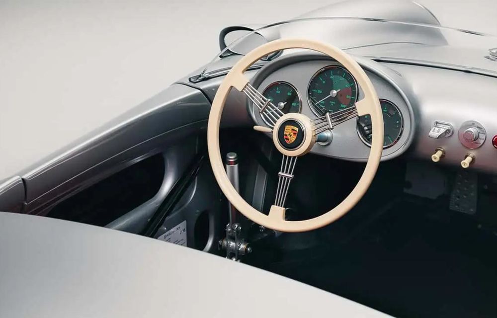 Porsche 550 Spyder J: replică electrică la scară redusă. Doar 250 de exemplare - Poza 5