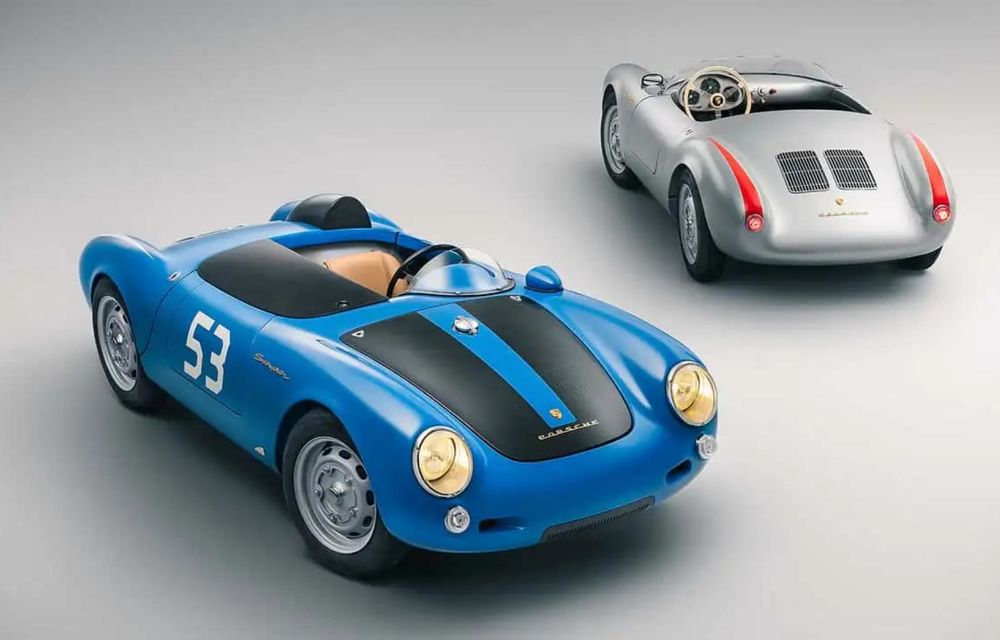 Porsche 550 Spyder J: replică electrică la scară redusă. Doar 250 de exemplare - Poza 8