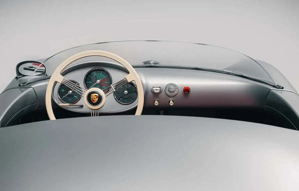 Porsche 550 Spyder J: replică electrică la scară redusă. Doar 250 de exemplare - Poza 9
