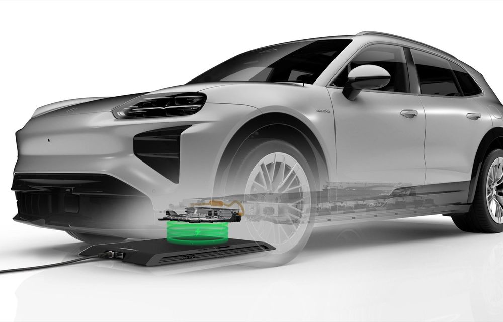 Noutăți pentru Porsche Cayenne Electric: uși acționate automat și încărcare fără cablu - Poza 2 Noutăți pentru Porsche Cayenne Electric: uși acționate automat și încărcare fără cablu - Poza 2