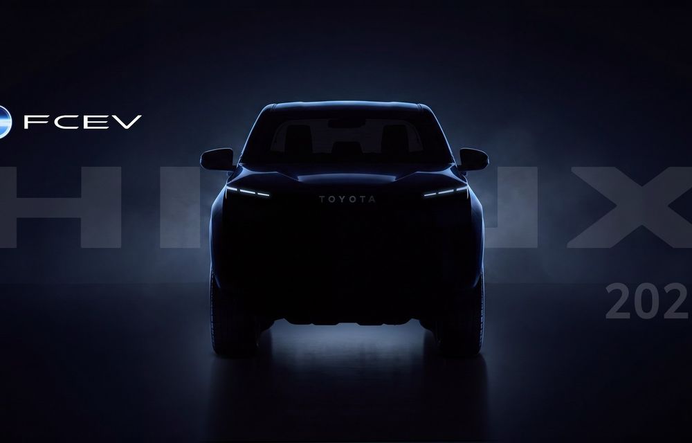 Toyota Hilux primește versiune alimentată cu hidrogen în 2028 - Poza 1 Toyota Hilux primește versiune alimentată cu hidrogen în 2028 - Poza 1