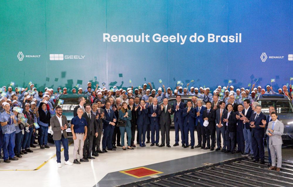 Renault și Geely își consolidează parteneriatul în Brazilia printr-o investiție de 319 milioane de euro - Poza 2 Renault și Geely își consolidează parteneriatul în Brazilia printr-o investiție de 319 milioane de euro - Poza 2
