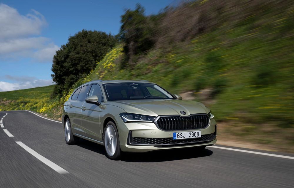 Skoda: 25 de ani de la debutul primei generații moderne Superb - Poza 4