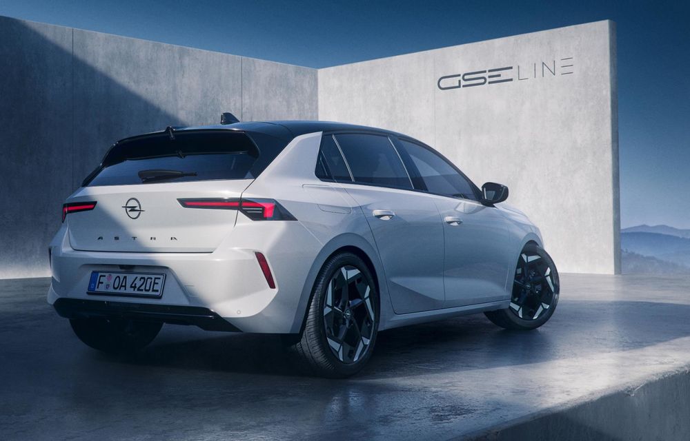 Noul Opel Astra GSE Line: pachet vizual mai dinamic - Poza 3 Noul Opel Astra GSE Line: pachet vizual mai dinamic - Poza 3