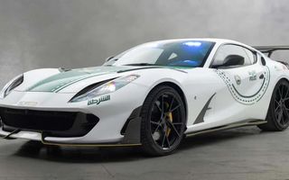 Poliția din Dubai își extinde flota cu un Ferrari 812 Superfast modificat de Mansory Poliția din Dubai își extinde flota cu un Ferrari 812 Superfast modificat de Mansory