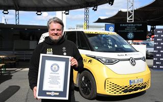 VW ID. Buzz intră în Cartea Recordurilor: 92 de țări vizitate de o mașină electrică VW ID. Buzz intră în Cartea Recordurilor: 92 de țări vizitate de o mașină electrică