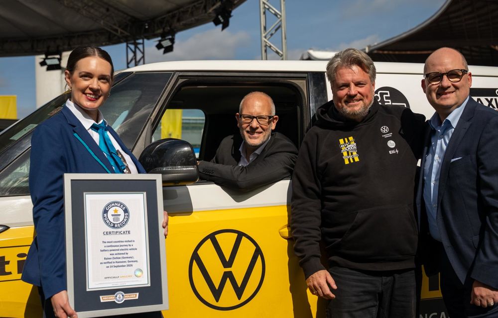 VW ID. Buzz intră în Cartea Recordurilor: 92 de țări vizitate de o mașină electrică - Poza 2 VW ID. Buzz intră în Cartea Recordurilor: 92 de țări vizitate de o mașină electrică - Poza 2