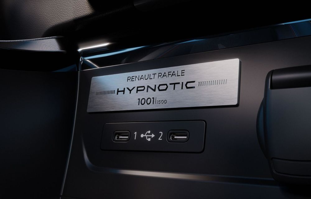 Noul Renault Rafale Hypnotic: ediție limitată la 1500 de exemplare - Poza 7 Noul Renault Rafale Hypnotic: ediție limitată la 1500 de exemplare - Poza 7