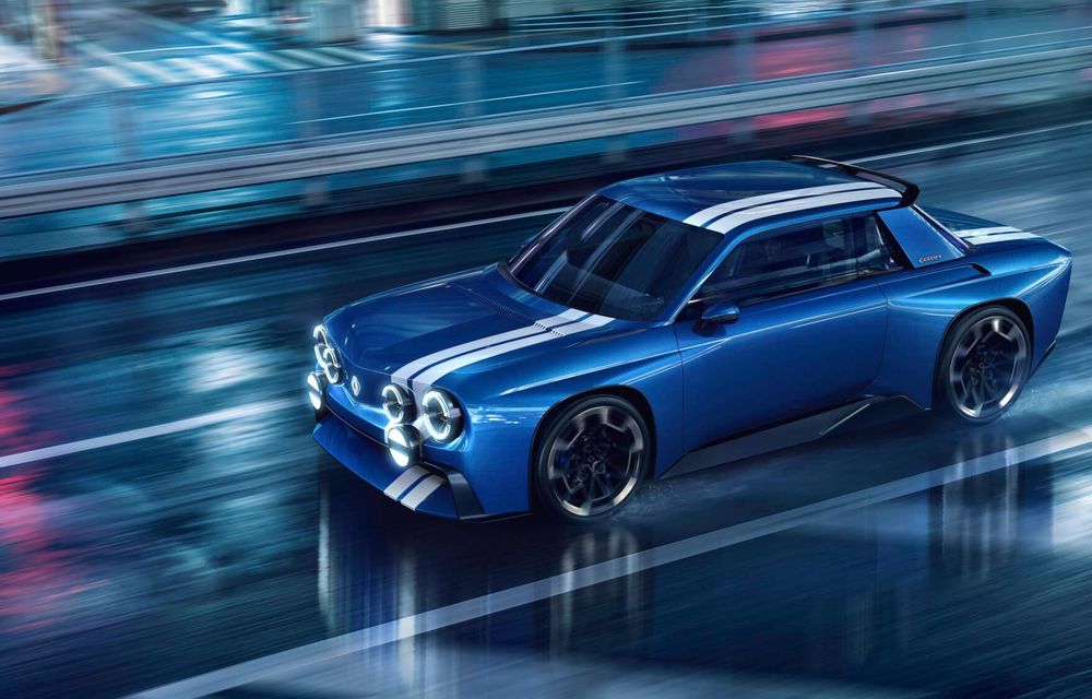 Renault 8 Gordini renaște sub forma unui concept electric - Poza 4