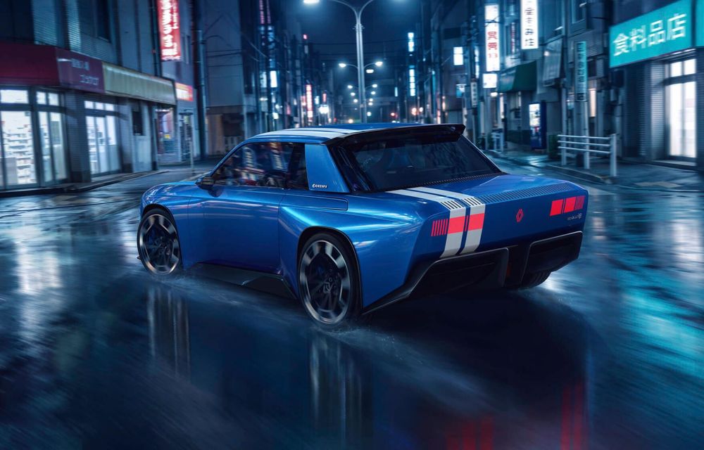 Renault 8 Gordini renaște sub forma unui concept electric - Poza 5