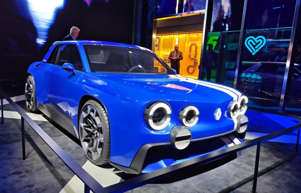 LIVE de la Paris: Renault 8 Gordini renaște sub forma unui concept electric - Poza 1 LIVE de la Paris: Renault 8 Gordini renaște sub forma unui concept electric - Poza 1