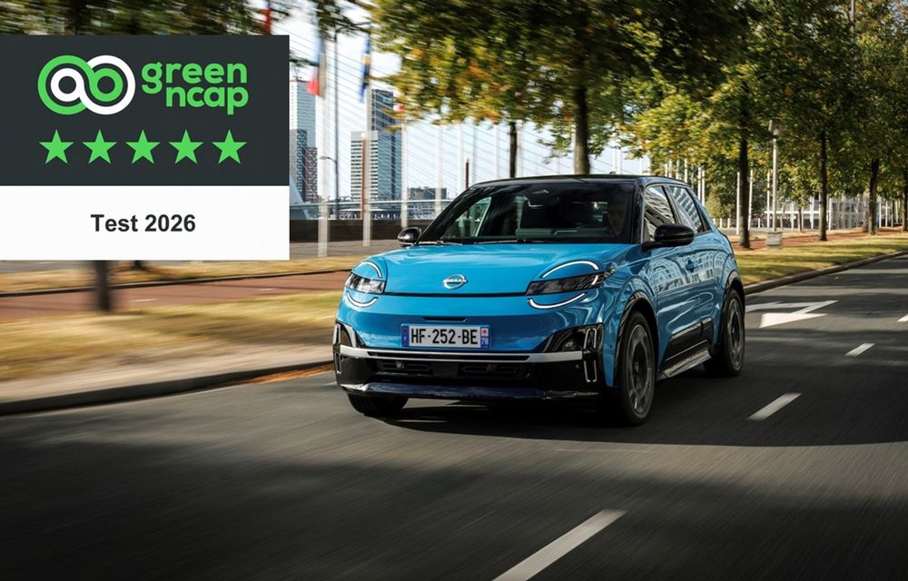 Nissan Micra electric a primit 5 stele, pentru sustenabilitate, din partea Green NCAP - Poza 2