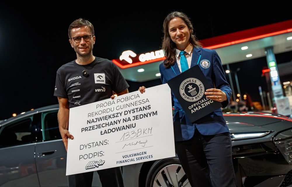 RECORD: Audi A6 Sportback e-tron a mers 1338 de kilometri fără reîncărcare - Poza 2