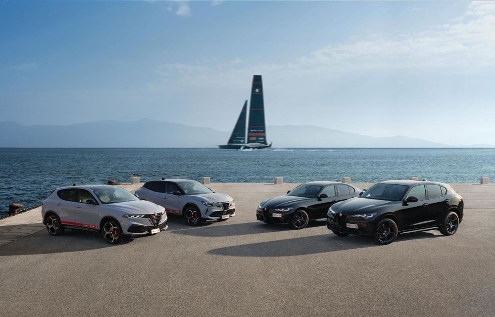 Alfa Romeo Edizione Luna Rossa: ediție specială nouă pentru 4 modele - Poza 1 Alfa Romeo Edizione Luna Rossa: ediție specială nouă pentru 4 modele - Poza 1