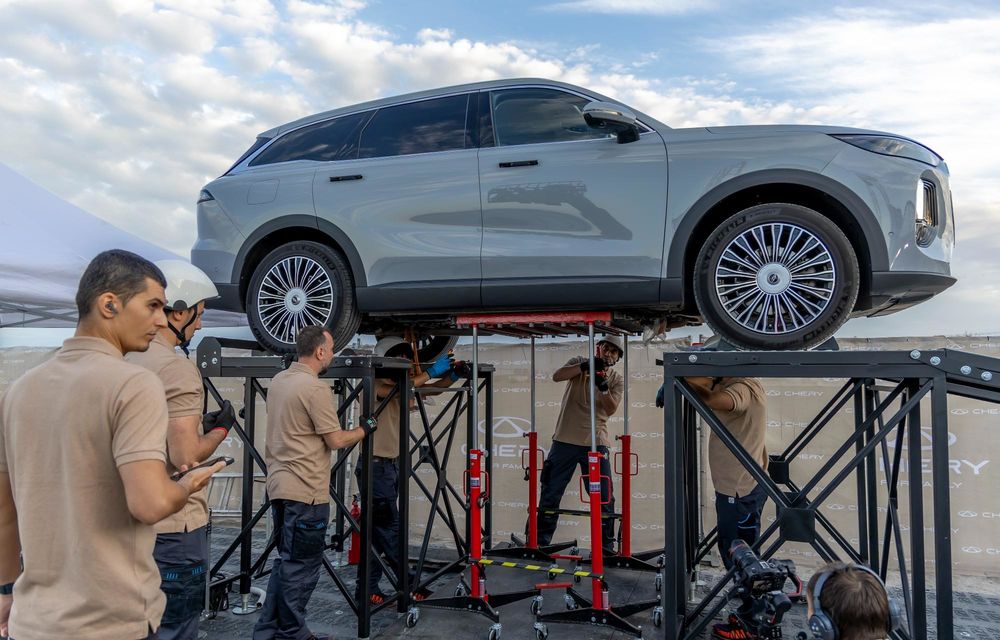 REPORTAJ: Chery Safety Challenge a ajuns în România. Bateria lui Tiggo 9, scufundată 24 de ore în apă sărată - Poza 16 REPORTAJ: Chery Safety Challenge a ajuns în România. Bateria lui Tiggo 9, scufundată 24 de ore în apă sărată - Poza 16