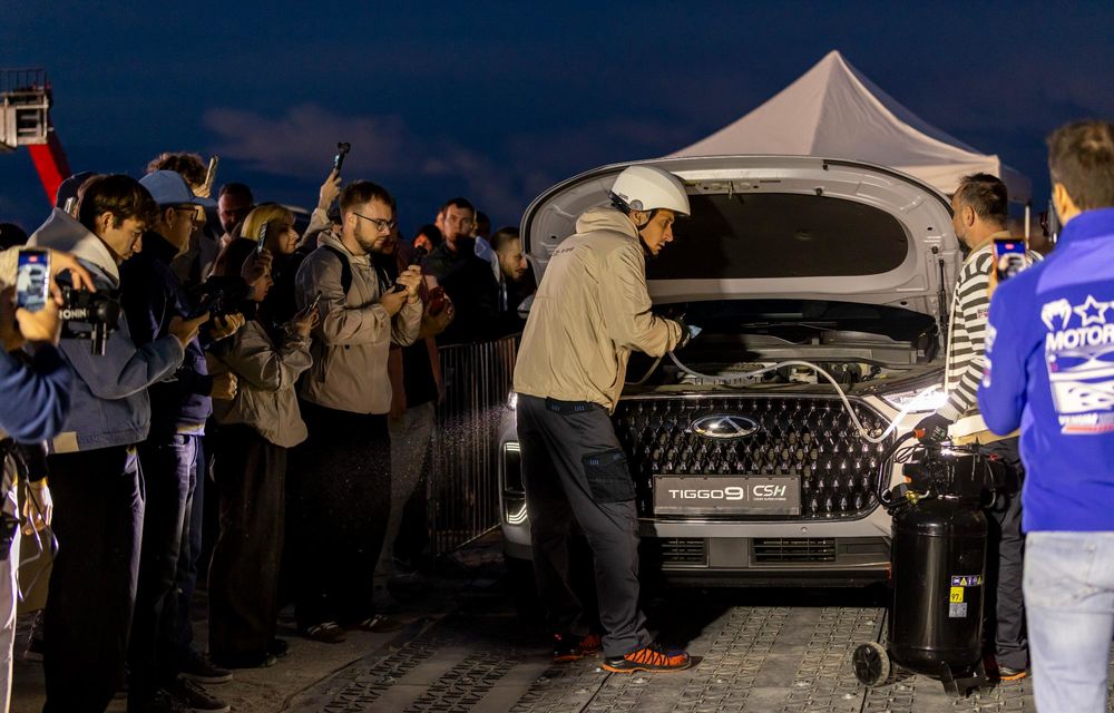 REPORTAJ: Chery Safety Challenge a ajuns în România. Bateria lui Tiggo 9, scufundată 24 de ore în apă sărată - Poza 35 REPORTAJ: Chery Safety Challenge a ajuns în România. Bateria lui Tiggo 9, scufundată 24 de ore în apă sărată - Poza 35