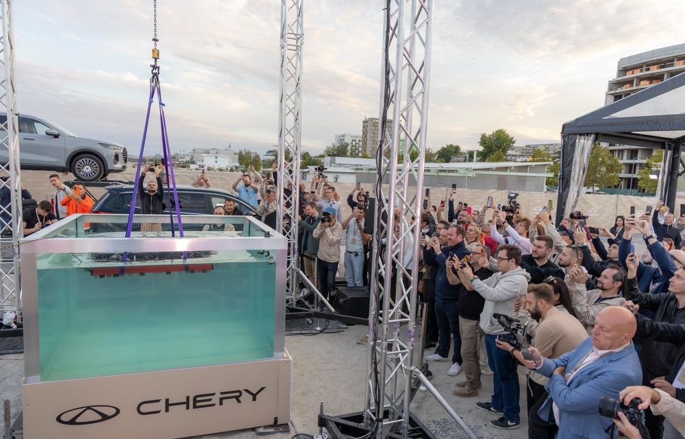 REPORTAJ: Chery Safety Challenge a ajuns în România. Bateria lui Tiggo 9, scufundată 24 de ore în apă sărată - Poza 13 REPORTAJ: Chery Safety Challenge a ajuns în România. Bateria lui Tiggo 9, scufundată 24 de ore în apă sărată - Poza 13
