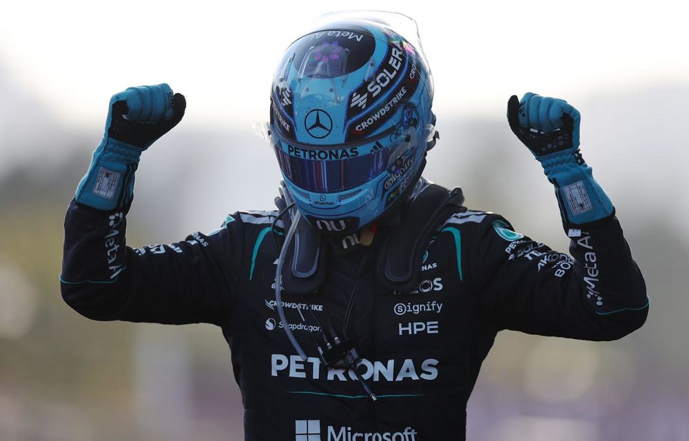 F1: George Russell câștigă în Azerbaidjan. Verstappen și Hadjar, pe podium - Poza 7