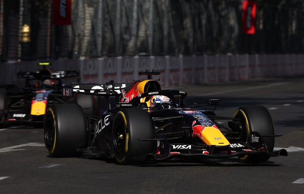F1: George Russell câștigă în Azerbaidjan. Verstappen și Hadjar, pe podium - Poza 3