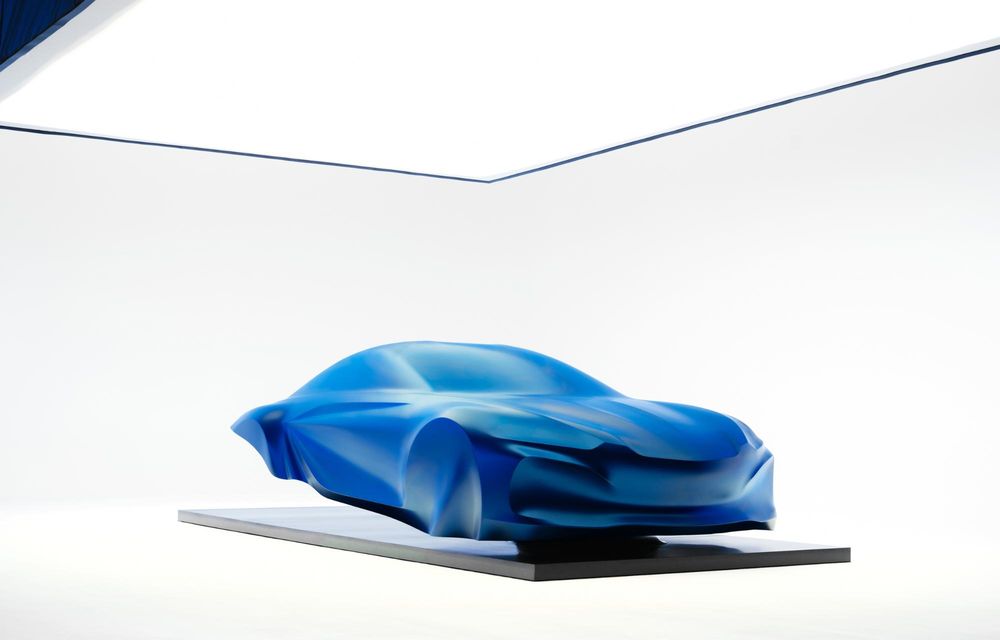 Alpine prezintă o sculptură în forma viitorului A110 electric - Poza 2 Alpine prezintă o sculptură în forma viitorului A110 electric - Poza 2