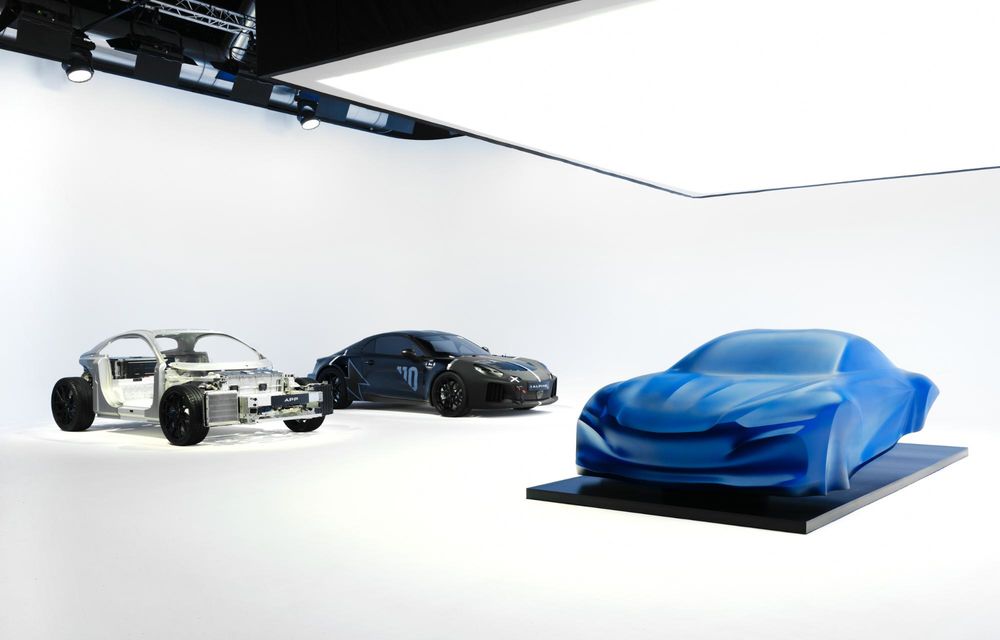 Alpine prezintă o sculptură în forma viitorului A110 electric - Poza 10 Alpine prezintă o sculptură în forma viitorului A110 electric - Poza 10