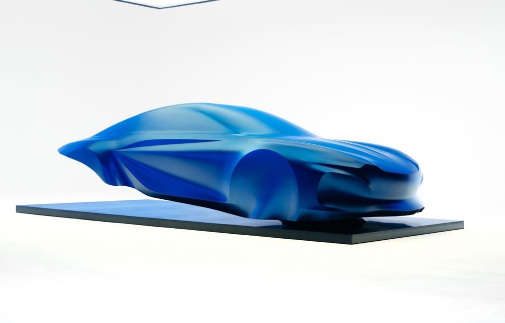 Alpine prezintă o sculptură în forma viitorului A110 electric - Poza 1 Alpine prezintă o sculptură în forma viitorului A110 electric - Poza 1