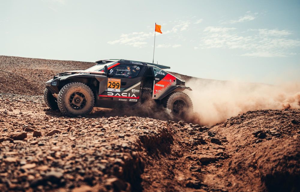 Raliul Marocului 2026: Dacia Sandriders, pe locul 2 după prima etapă - Poza 3 Raliul Marocului 2026: Dacia Sandriders, pe locul 2 după prima etapă - Poza 3