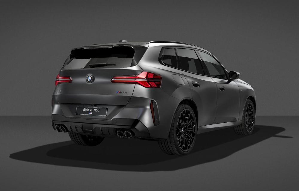 BMW lansează noul pachet Black Package pentru X3 M50 xDrive - Poza 8