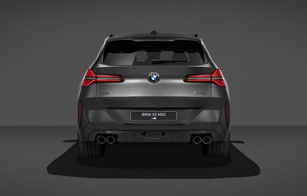 BMW lansează noul pachet Black Package pentru X3 M50 xDrive - Poza 9