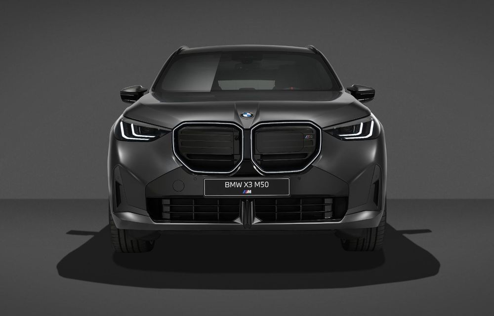 BMW lansează noul pachet Black Package pentru X3 M50 xDrive - Poza 2