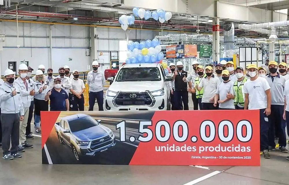 Toyota pregătește o investiție record în Argentina: 1.34 miliarde de dolari pentru o nouă fabrică - Poza 2 Toyota pregătește o investiție record în Argentina: 1.34 miliarde de dolari pentru o nouă fabrică - Poza 2