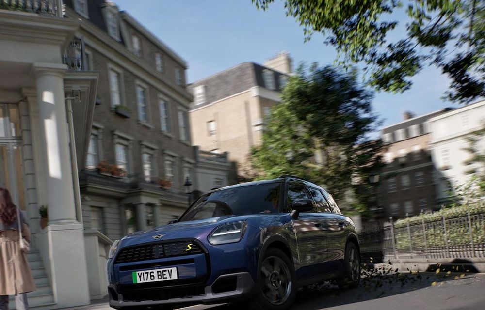 Mini introduce Midnight Edition: ediție specială pentru Countryman Electric - Poza 1