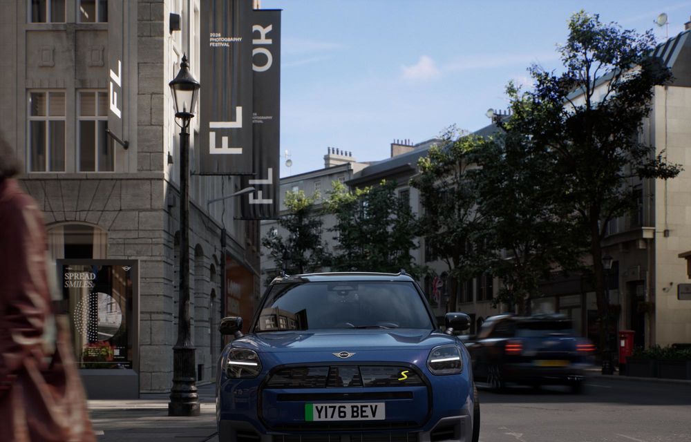 Mini introduce Midnight Edition: ediție specială pentru Countryman Electric - Poza 5
