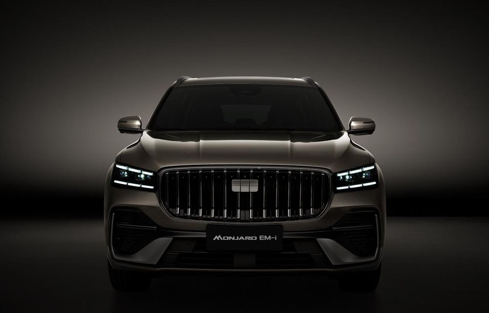 Primele imagini cu noul Geely Monjaro EM-i: SUV hibrid plug-in pentru Europa - Poza 1 Primele imagini cu noul Geely Monjaro EM-i: SUV hibrid plug-in pentru Europa - Poza 1
