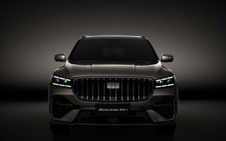 Primele imagini cu noul Geely Monjaro EM-i: SUV hibrid plug-in pentru Europa