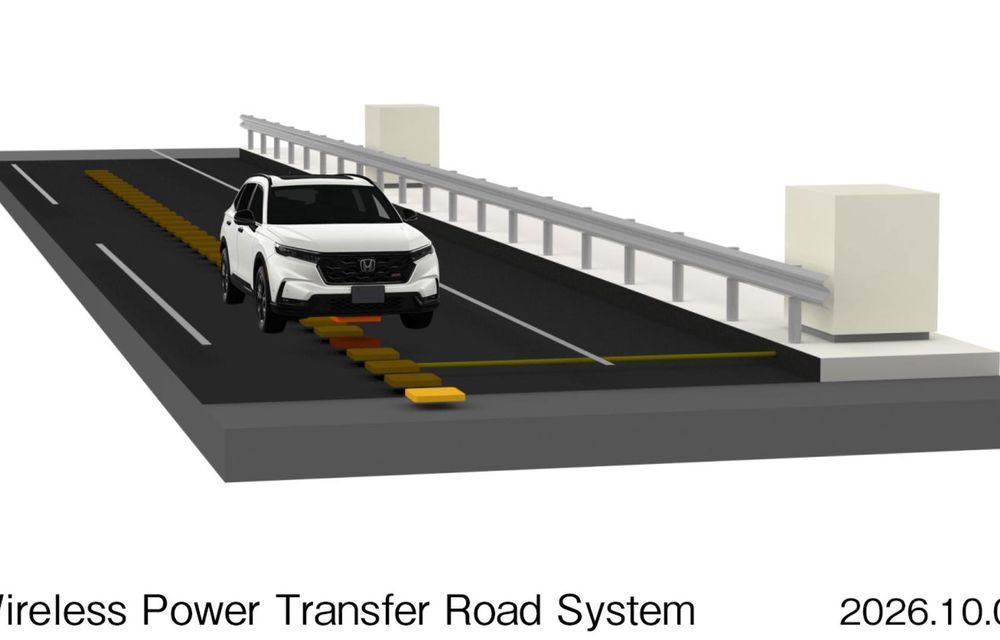 Honda anunță revoluția. Șosele care pot reîncărca mașini electrice în mers - Poza 10 Honda anunță revoluția. Șosele care pot reîncărca mașini electrice în mers - Poza 10