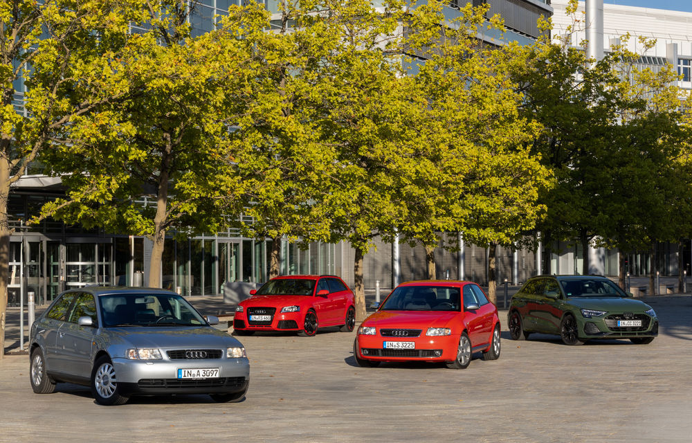 Audi A3 împlinește 30 de ani de la debut. Peste 6 milioane de exemplare produse - Poza 2 Audi A3 împlinește 30 de ani de la debut. Peste 6 milioane de exemplare produse - Poza 2